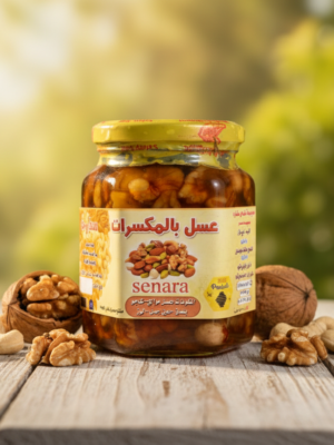 عسل مكسرات 450