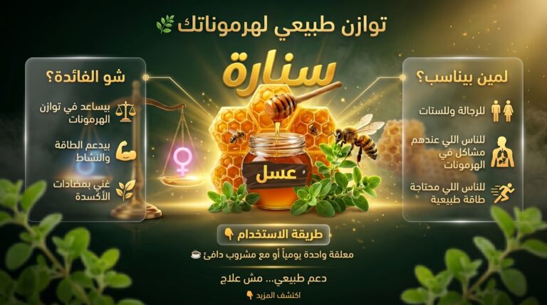 فوائد عسل البردقوش للهرمونات والصحة الإنجابية - دليل سنارة